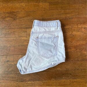 F21 Light Wash High Rise Shorts Size 27
